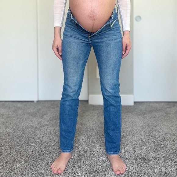 Madewell The Perfect Vintage Jean - Straight Leg - Medium Blue Wash - Size 26 - Picture 2 of 14